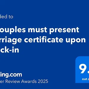 1 Couples Must Present Marriage Certificate Upon Check-in Homestay